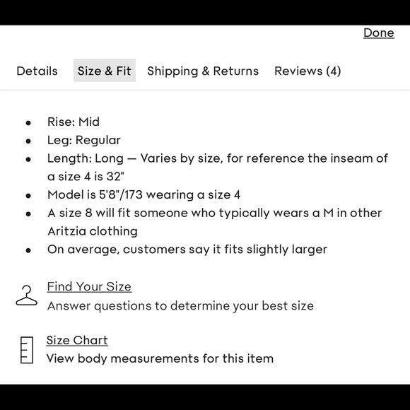 [SOLD] TNA Aritzia Tulane Pant - Picture 7 of 8